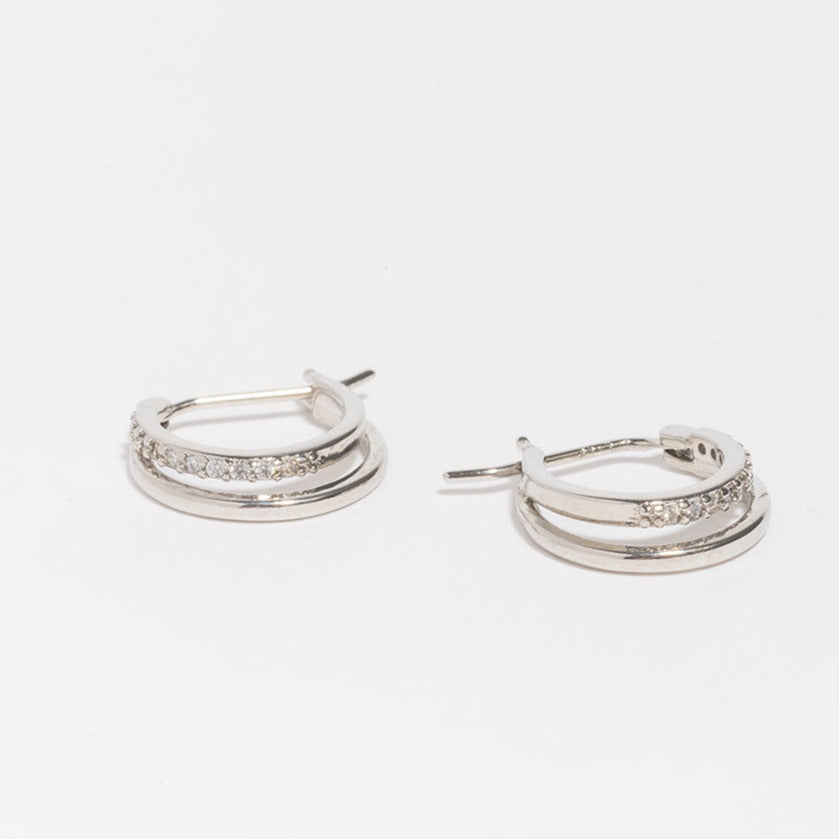 Aliana Double Hoop Earrings-LuckyLeti Jewelry-Gold-Lucky Leti Jewelry