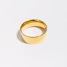 Alondra Flat Edge Band Ring-Rings-LuckyLeti Jewelry-Gold-5-Lucky Leti Jewelry