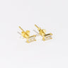 Baguette Studs-LuckyLeti Jewelry-Gold-Lucky Leti Jewelry