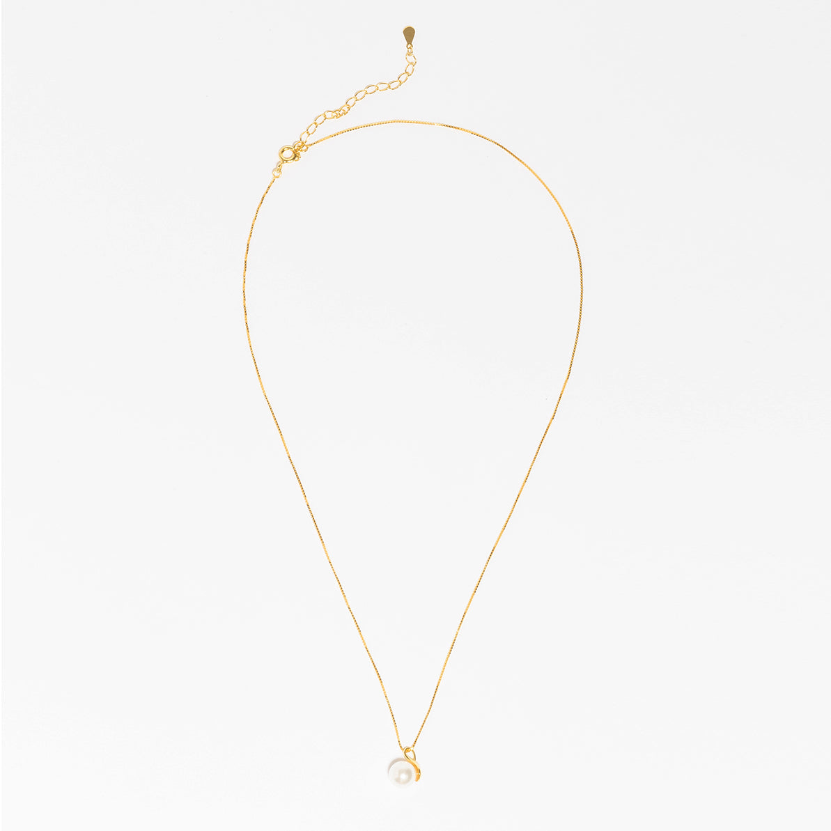 Camila Pearl Pendant Necklace-LuckyLeti Jewelry-Gold-Lucky Leti Jewelry