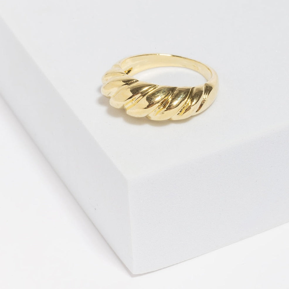 Croissant Ring-Rings-LuckyLeti Jewelry-Gold-6-Lucky Leti Jewelry