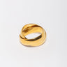 Double Loop Ring-Rings-LuckyLeti Jewelry-6-Gold-Lucky Leti Jewelry