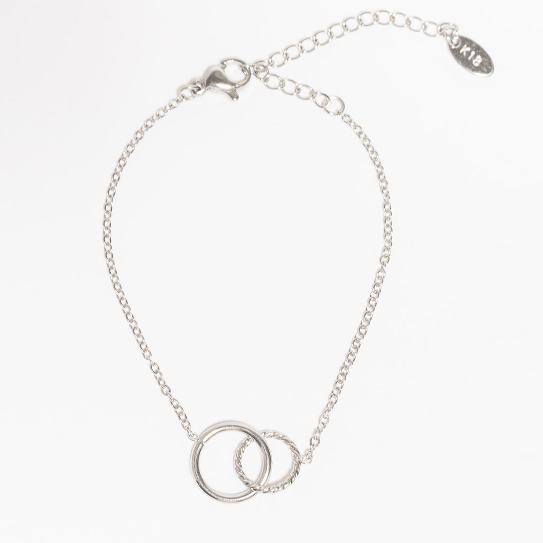 Jolie Interlock Bracelet-LuckyLeti Jewelry-Silver-Lucky Leti Jewelry