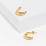 Luna Croissant Earrings-LuckyLeti Jewelry-Gold-Lucky Leti Jewelry