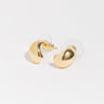 Milena Chunky Earrings-LuckyLeti Jewelry-Gold-Lucky Leti Jewelry