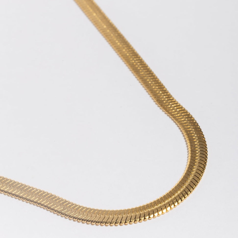 Ramia Chain Necklace-LuckyLeti Jewelry-Gold-Lucky Leti Jewelry