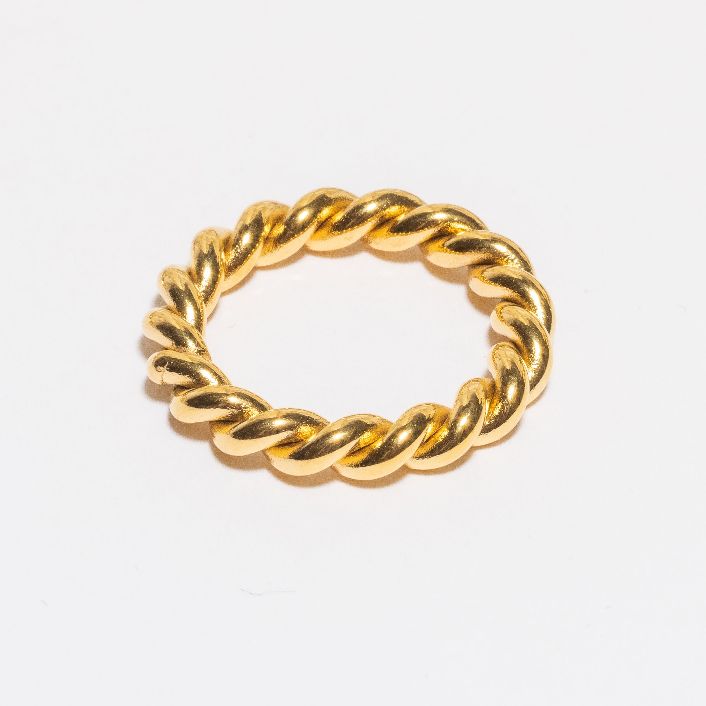 Rope Ring-Rings-LuckyLeti Jewelry-Gold-6-Lucky Leti Jewelry