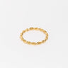 Twist Chain Ring-Rings-LuckyLeti Jewelry-6-Gold-Lucky Leti Jewelry