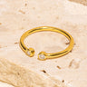 Yordana Open Bezel Ring-Rings-LuckyLeti Jewelry-Gold-7-Lucky Leti Jewelry